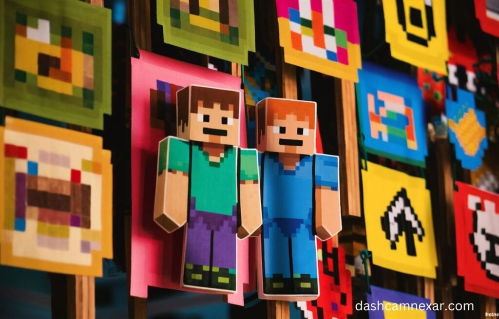 Minecraft: Bedrock Edition (2011) Game Icons Banners